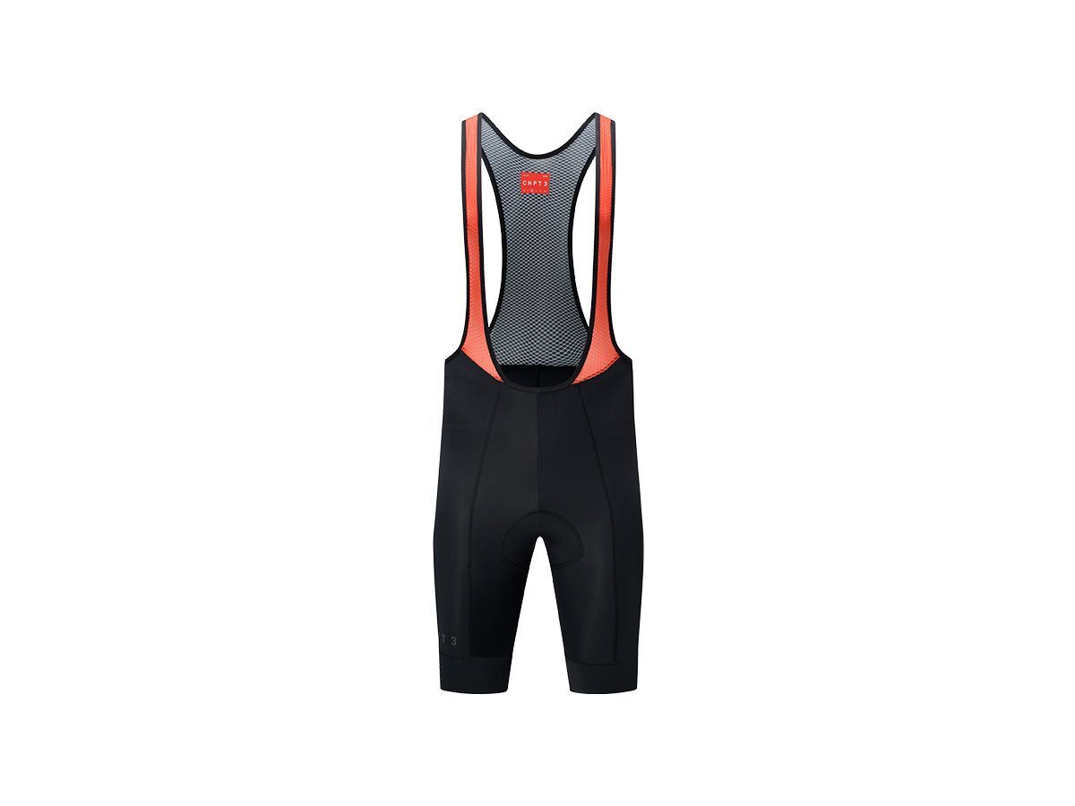 CHPT3 Bib Short 男性春夏車褲 炭黑
