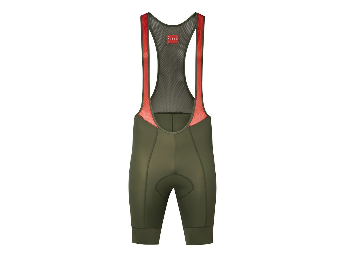 CHPT3 Bib Short 男性春夏車褲 森林綠