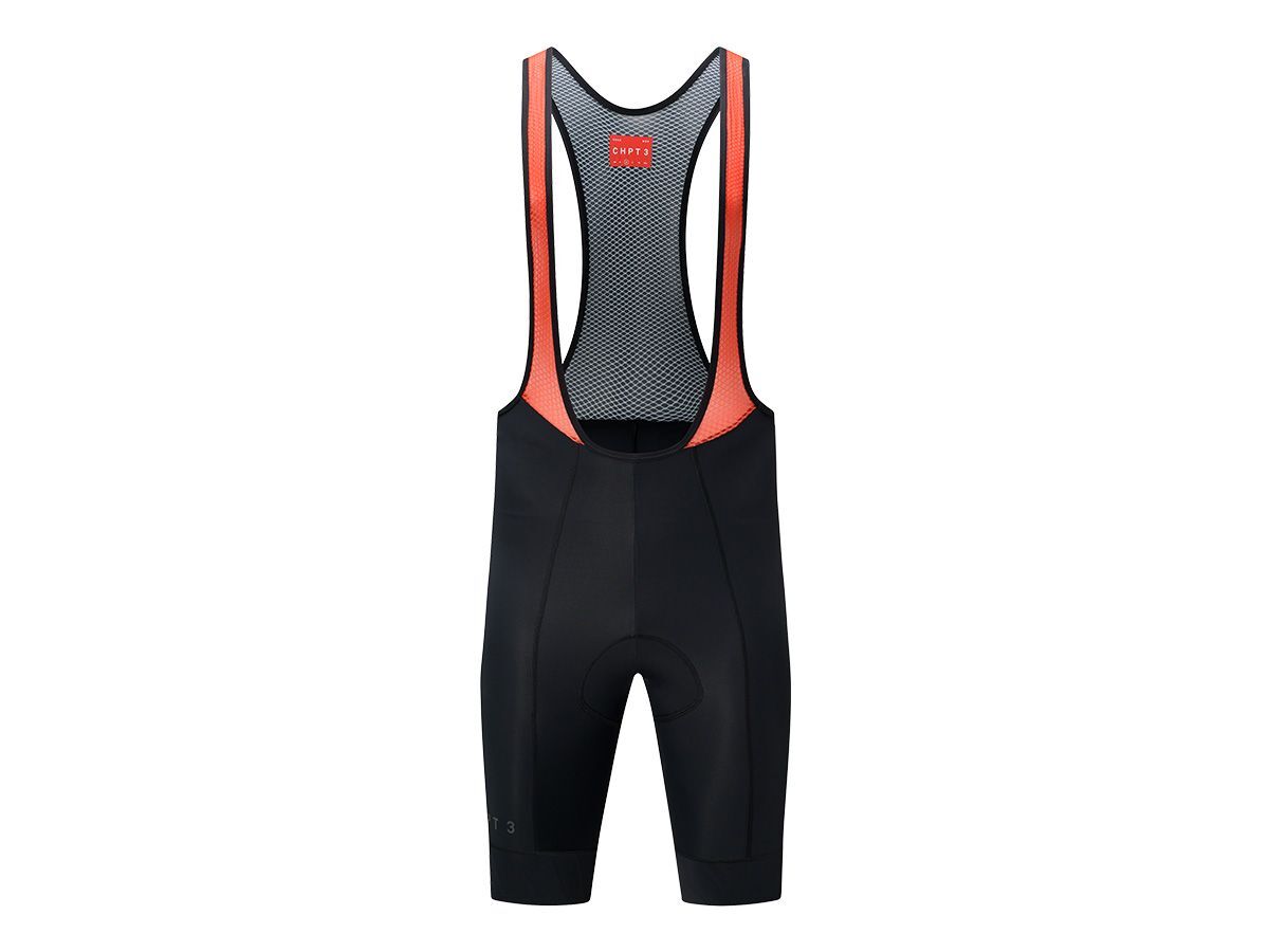 CHPT3 Bib Short 男性春夏車褲 炭黑