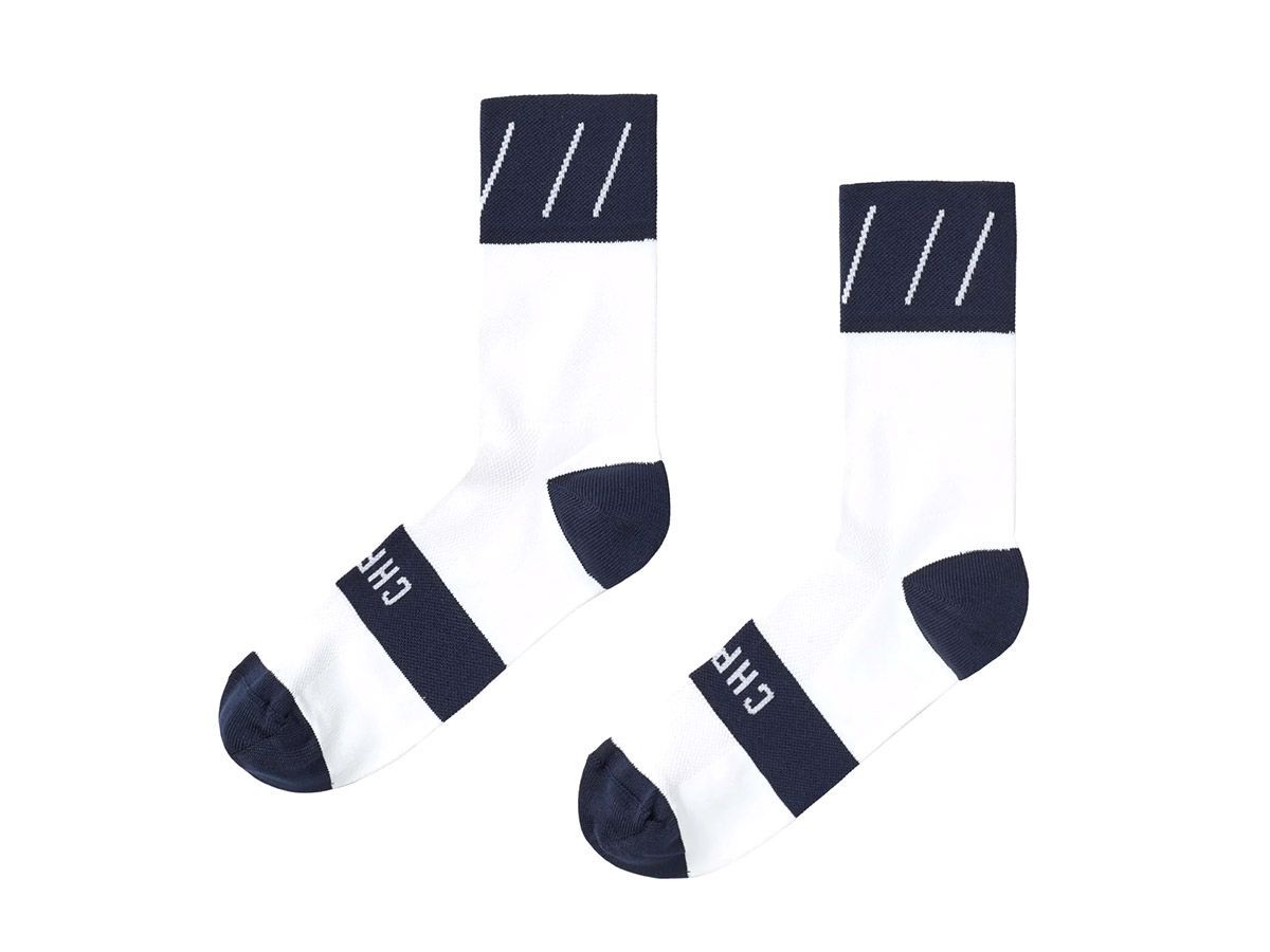 CHPT3 Stripes Road Socks 公路車襪 太空藍/白