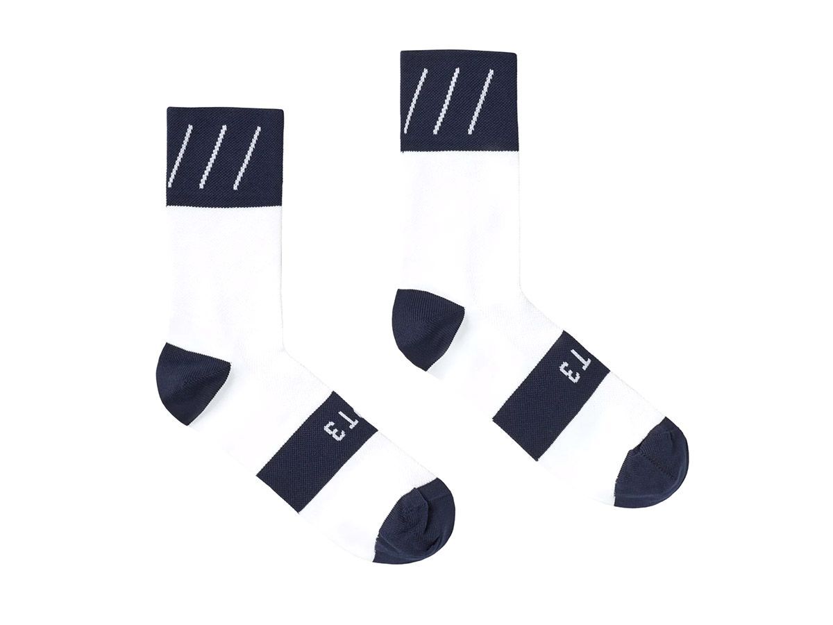 CHPT3 Stripes Road Socks 公路車襪 太空藍/白