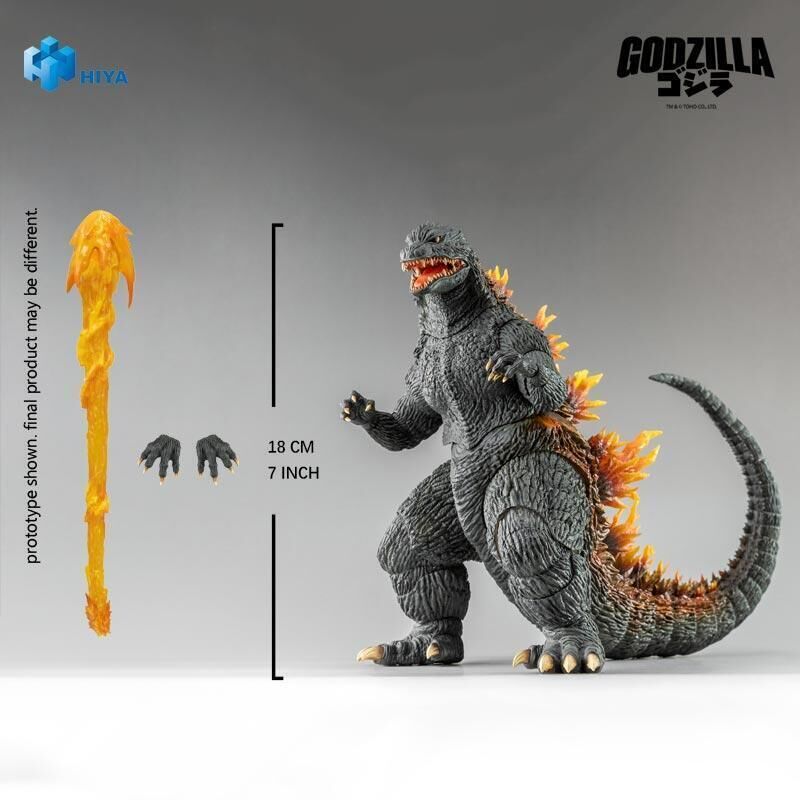 HIYA 代理版 可動 無比例 哥吉拉2000 放射熱線哥吉拉 18CM