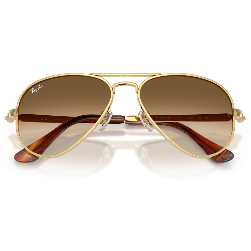 【RayBan】RB3925 001/51-62mm 太陽眼鏡(金|清澈漸變啡色)