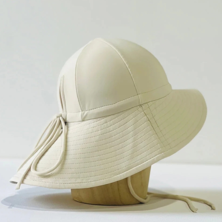 FINI.THELABEL 蝴蝶結防曬遮陽帽 floppy hat - cream