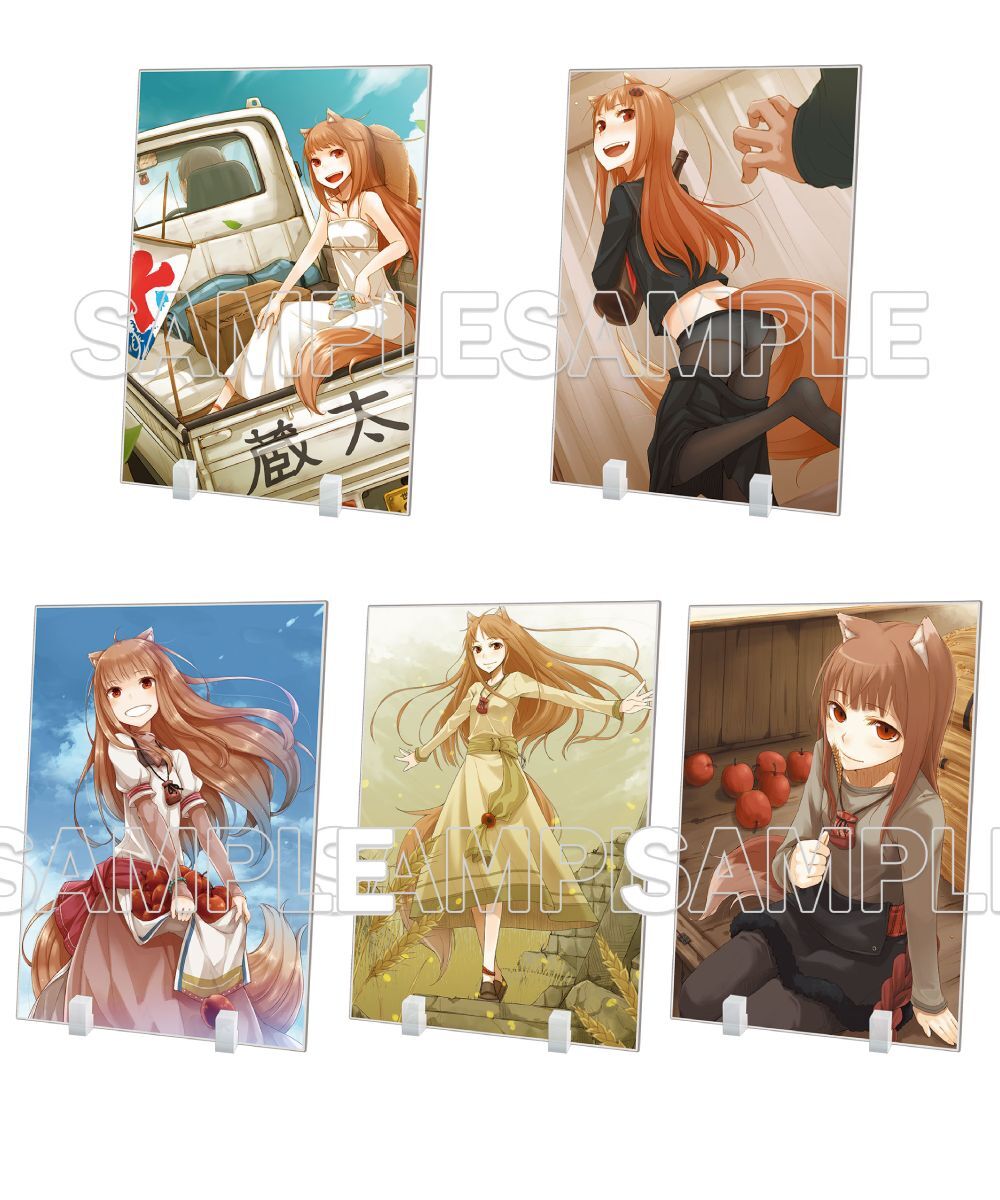 預購-『狼與辛香料』原作20周年紀念 BIG壓克力板 系列【日本進口精品】