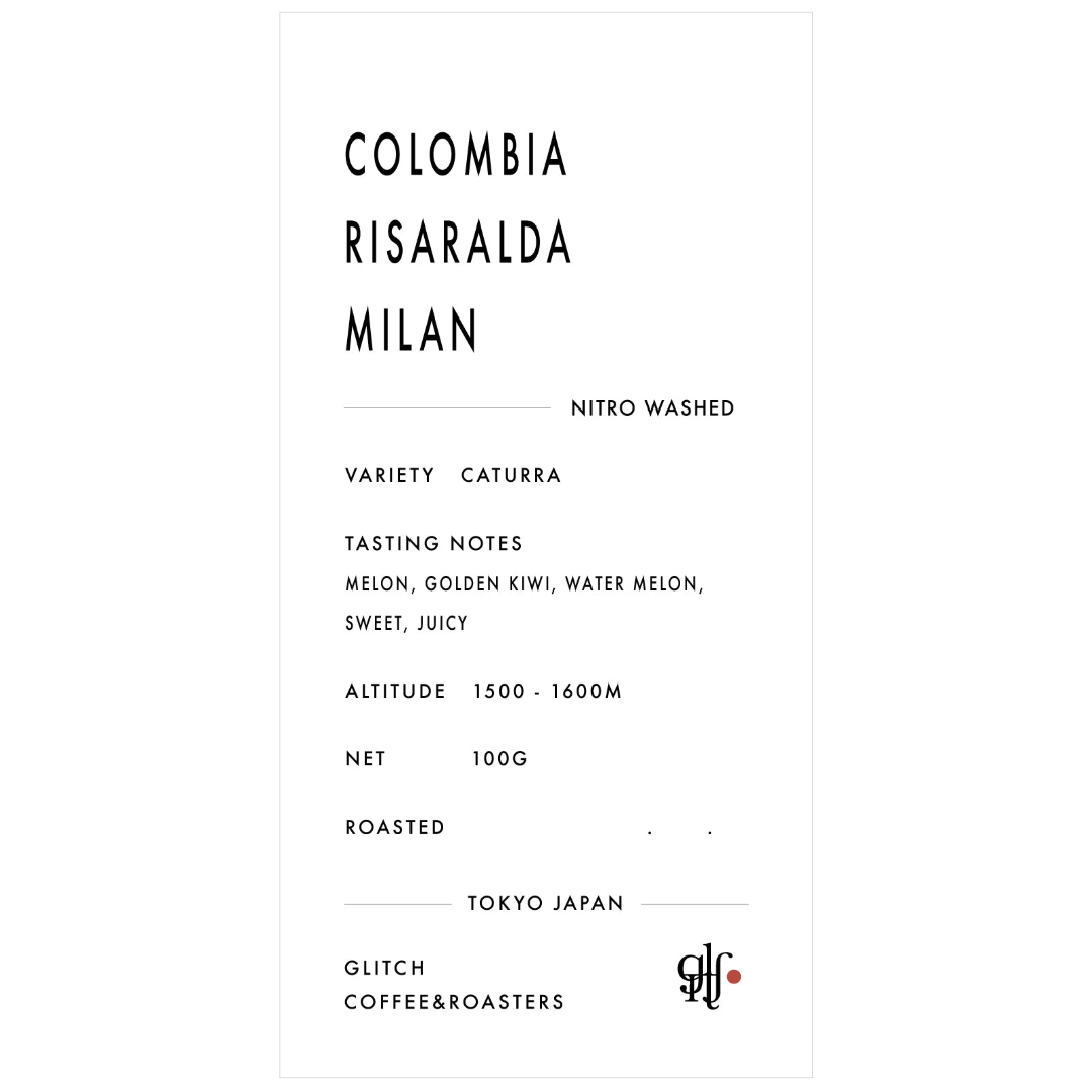 哥倫比亞 Risaralda Milan（Nitro Wash）- 26 年 2 月烘焙