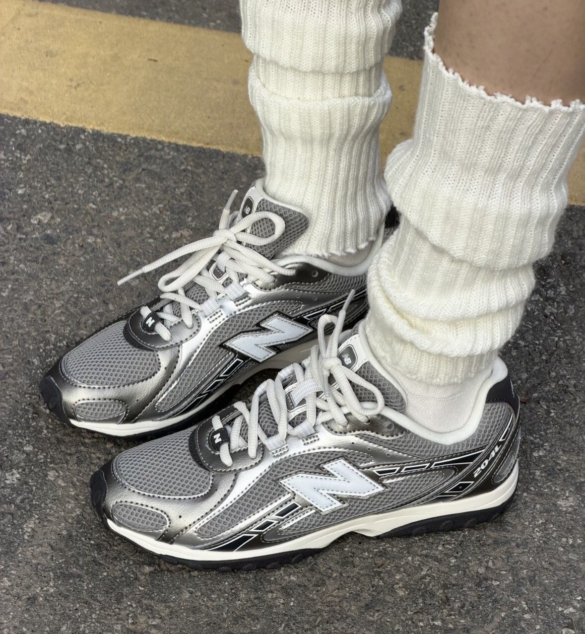NEW BALANCE 休閒鞋 NB 204L GREY DAY 灰銀 復古鞋 男女 U204L1KP
