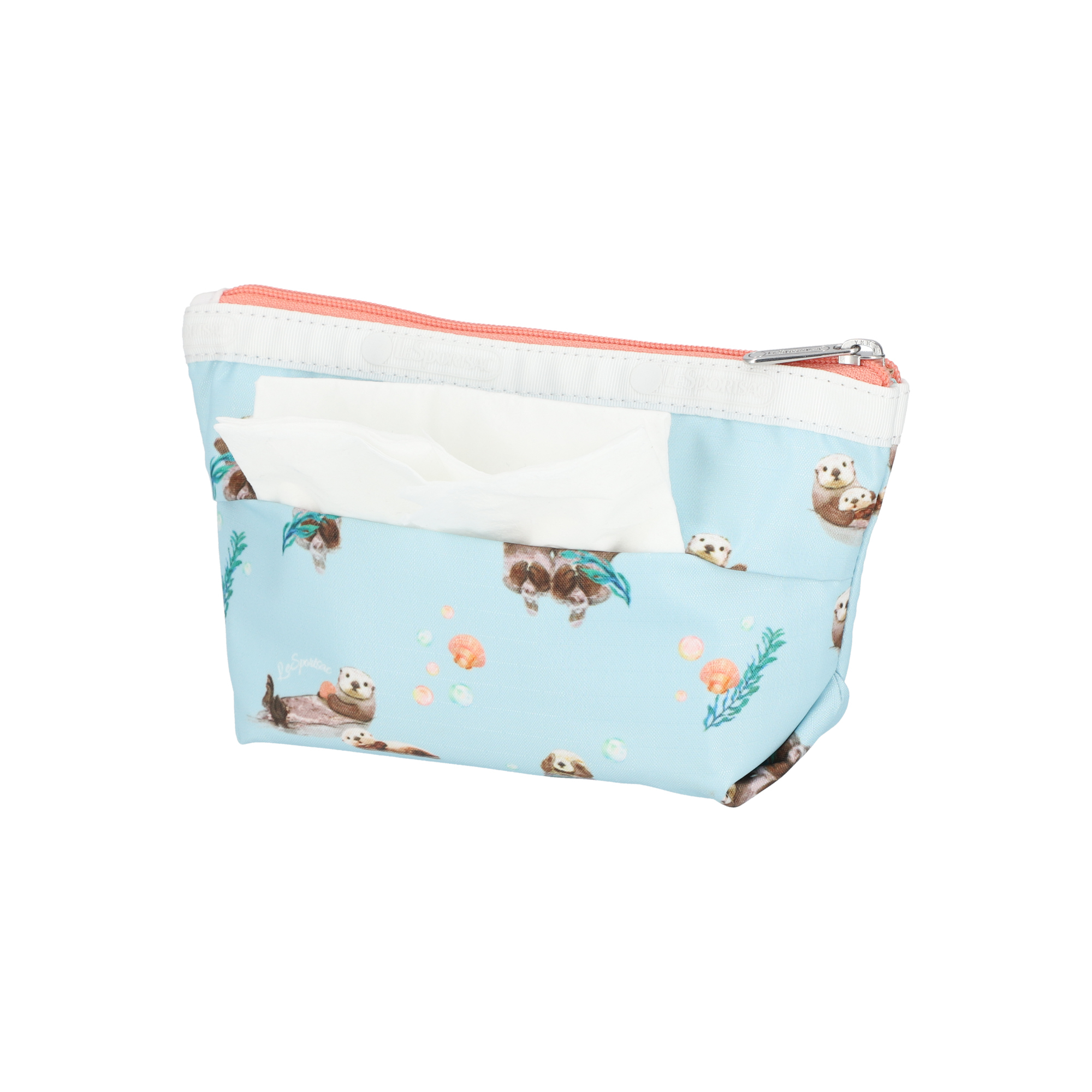 小梯形化妝包 (FLOATING SEA OTTERS)