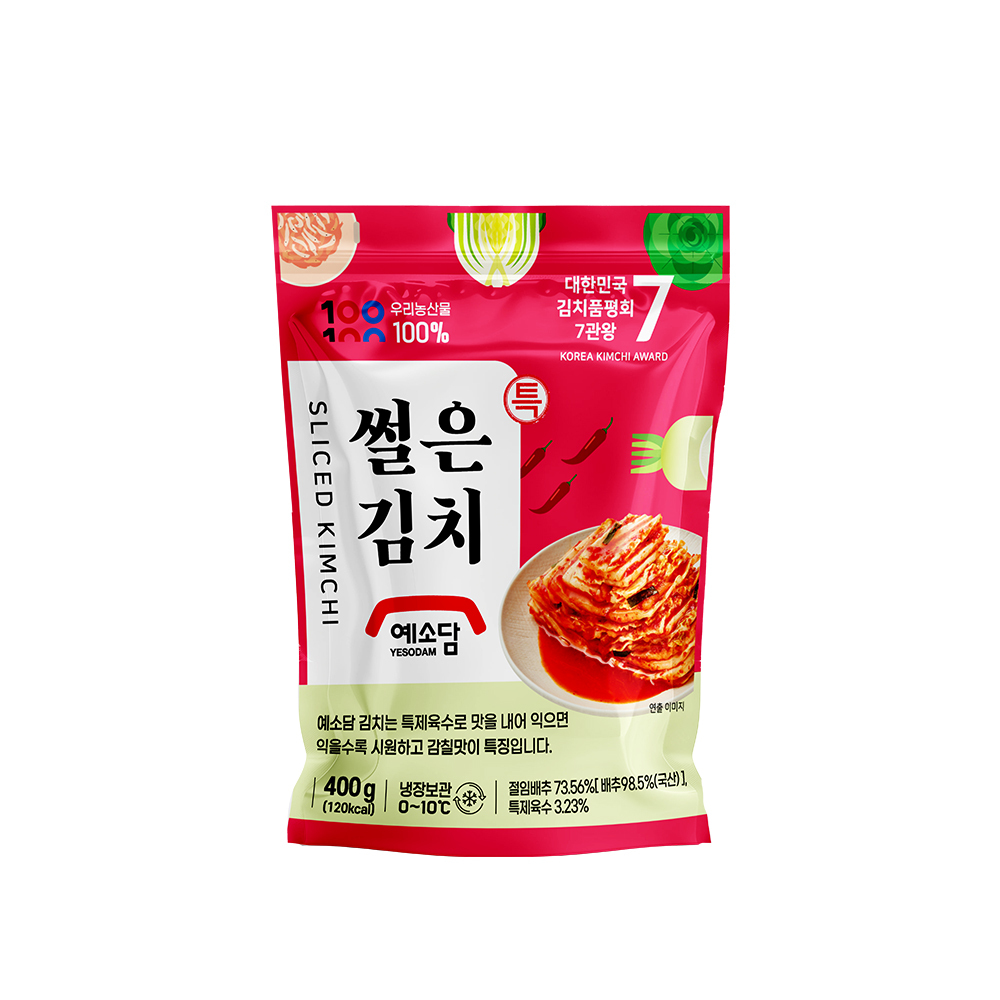 【BK SHOP】YESODAM韓國KIMCHI切片400g