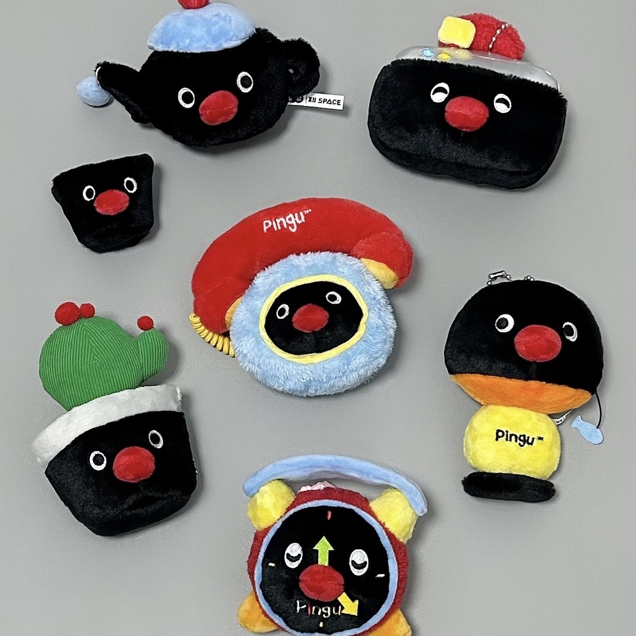 PINGU 企鵝家族 家居系列 毛絨 盲盒 居家用品造型