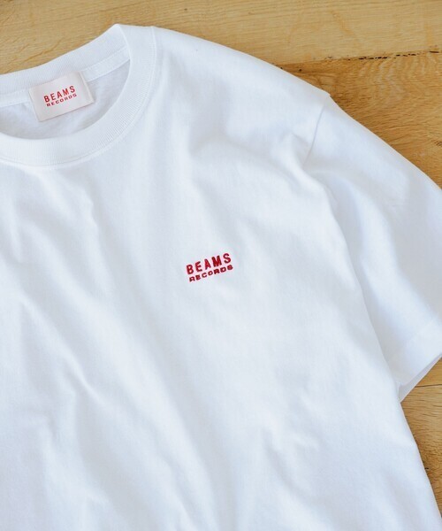 "代購" BEAMS RECORDS Embroidered Logo 刺繡 Logo 短T