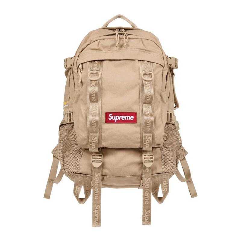 Supreme Backpack Tan 後背包 多夾層 卡其色 SS26B1-TN [台灣現貨]