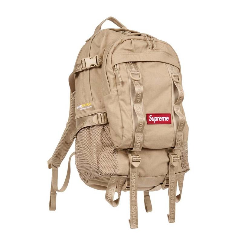 Supreme Backpack Tan 後背包 多夾層 卡其色 SS26B1-TN [台灣現貨]