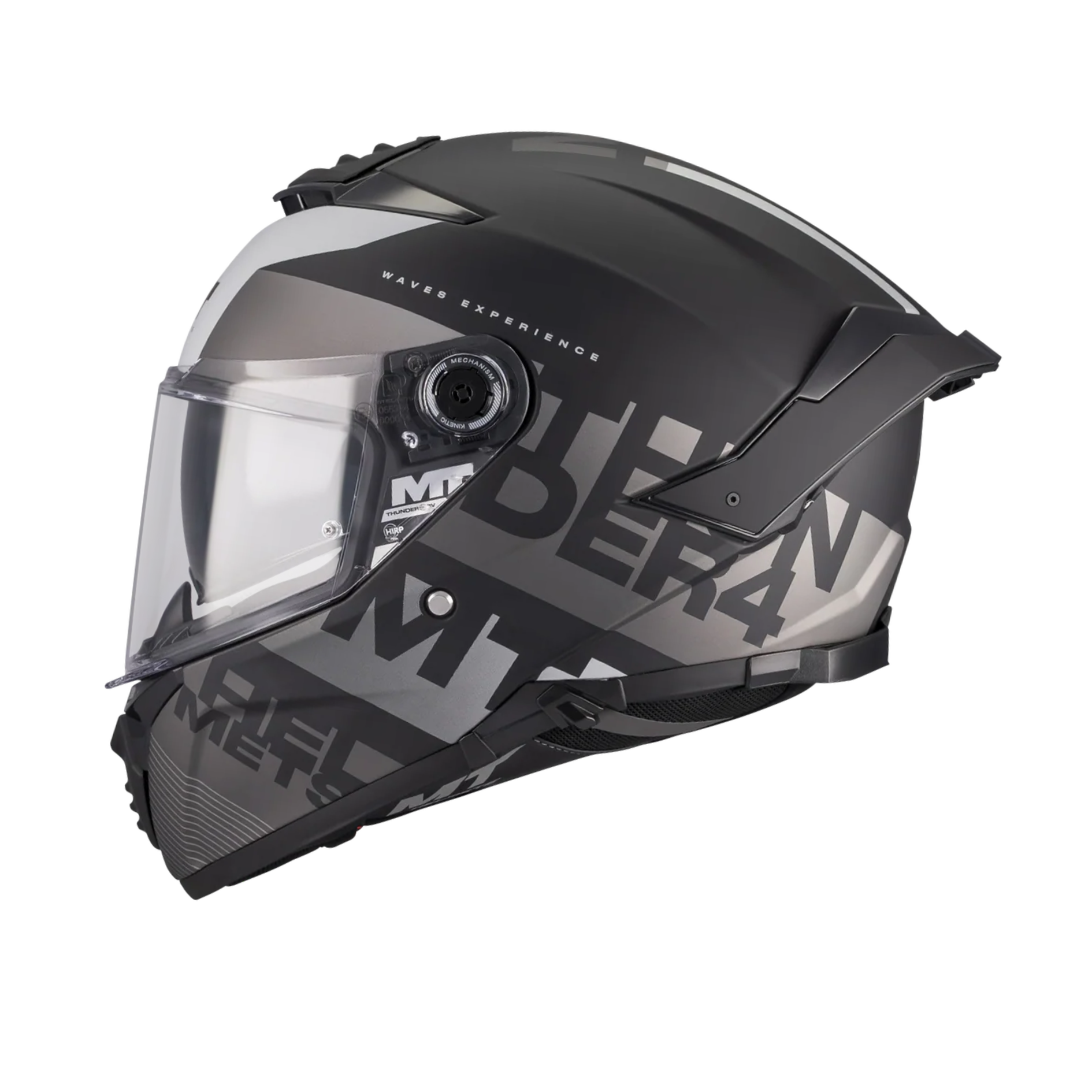 MT HELMETS THUNDER 4 SV WAVES B2 MATT 消光面