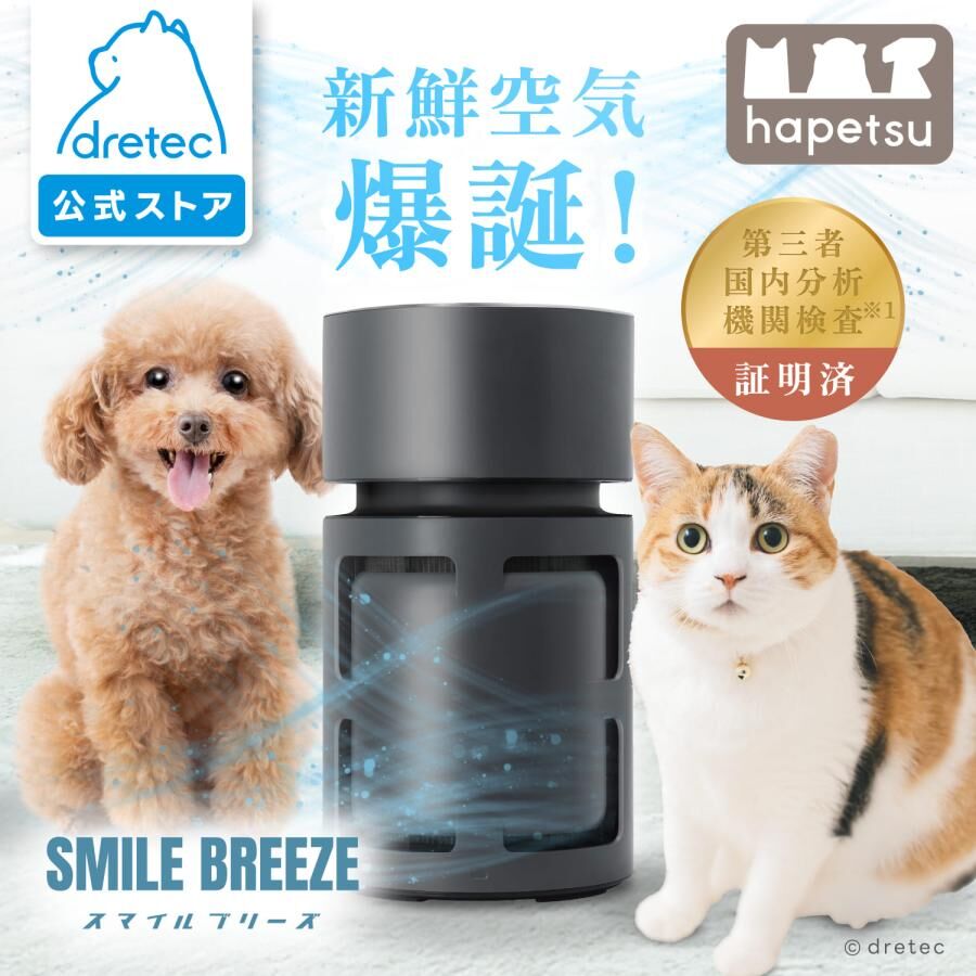 Dretec Smile Breeze Air Purifier AC-100DG