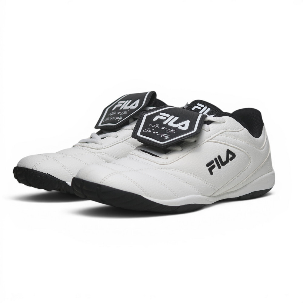 FILA 休閒鞋 CALCIO UNO 白色 皮革 復古鞋 女 5C331A110