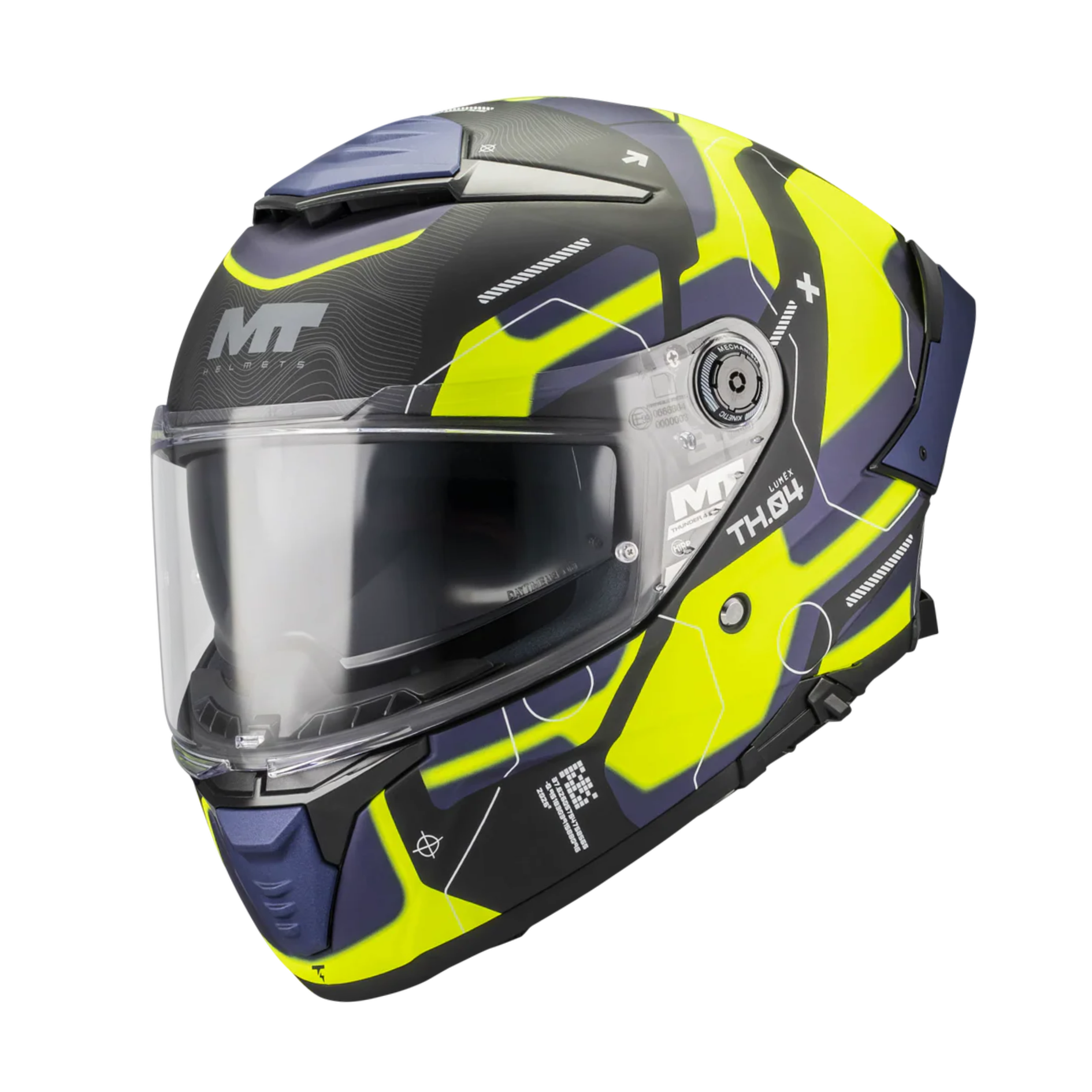 MT HELMETS THUNDER 4 SV LUMEX B27 MATT 消光面