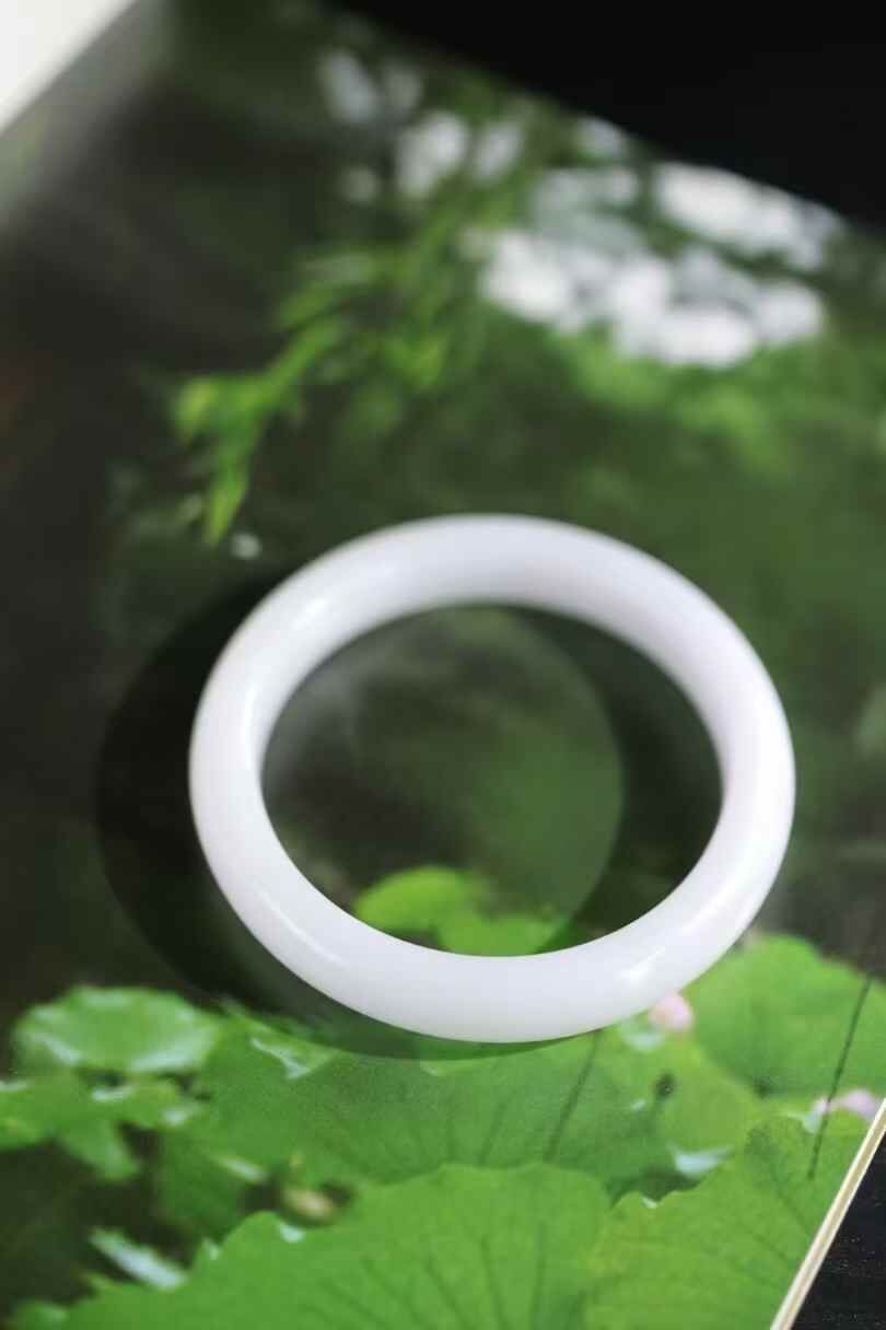 和田白玉手鐲,天然和田玉軟玉