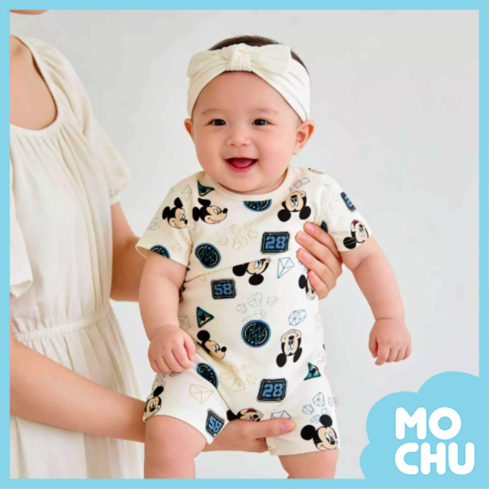 圖標米奇短袖連身衣