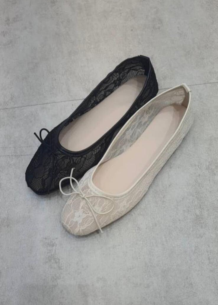 BB35 #網狀蕾絲  足碼 腳跟高度 1CM  SIZE:230-250 $469 (一口價)