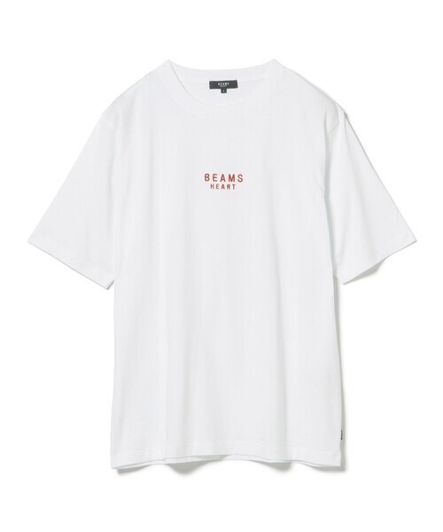 "代購" BEAMS HEART Unisex Logo Embroidered T-shirt Logo 刺繡短T