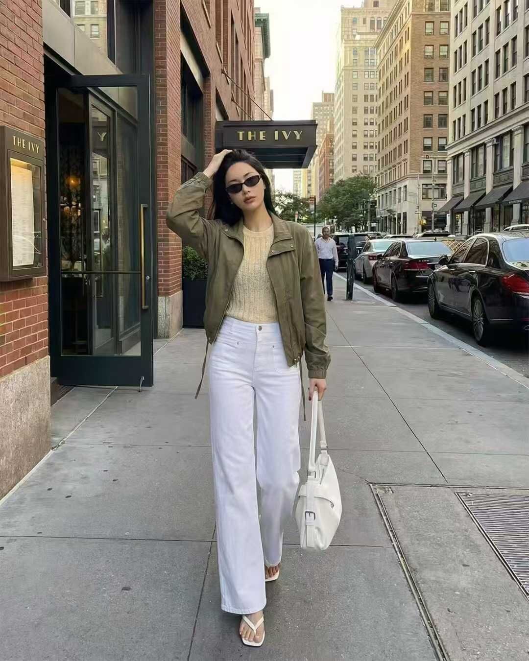 HL305 基礎垂感百搭牛仔褲