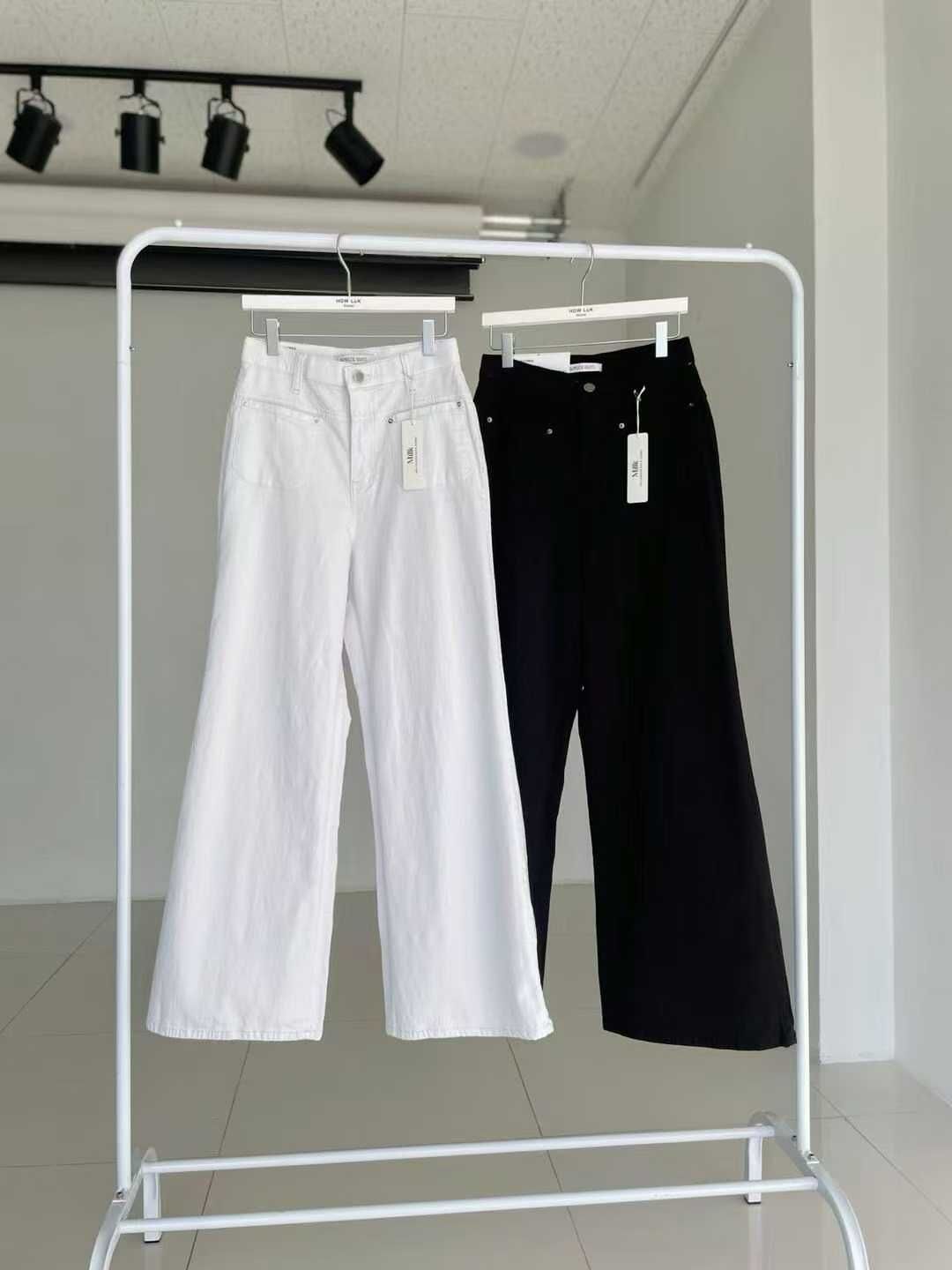 HL305 基礎垂感百搭牛仔褲