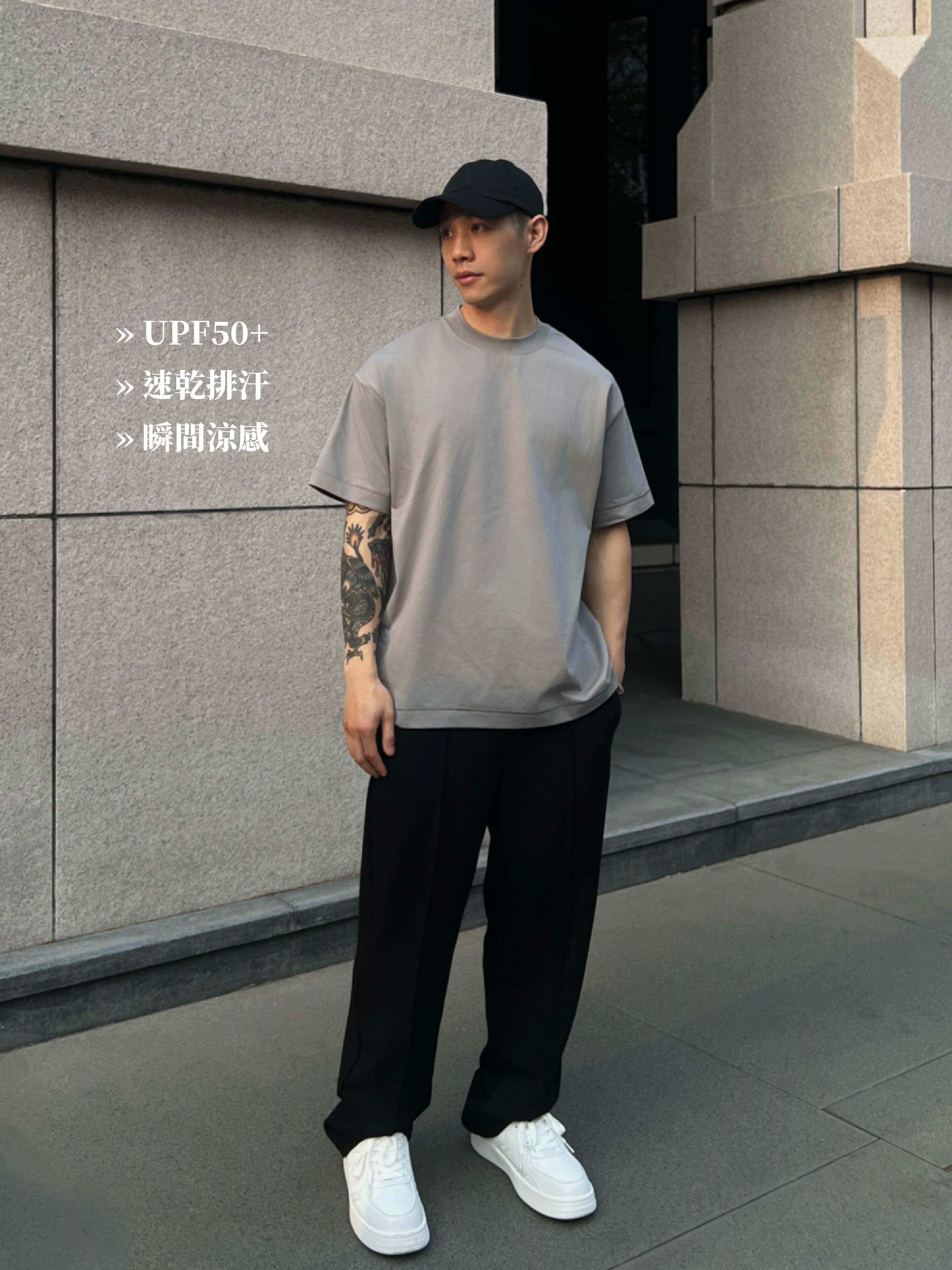 [1atm] 冷凝-涼感Tshirt (Sorona) project-017 design™ by 1atm