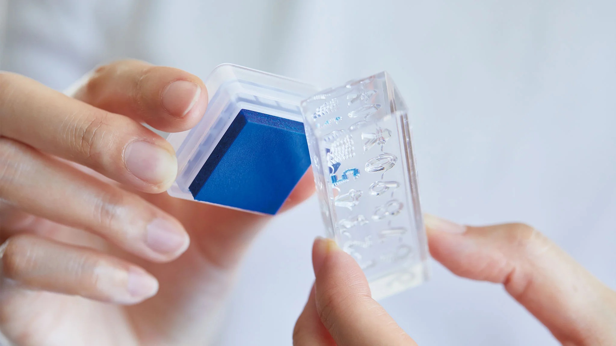 HITOTOKI｜ 冰塊水晶印章2 - 寬尺寸 (共4款)