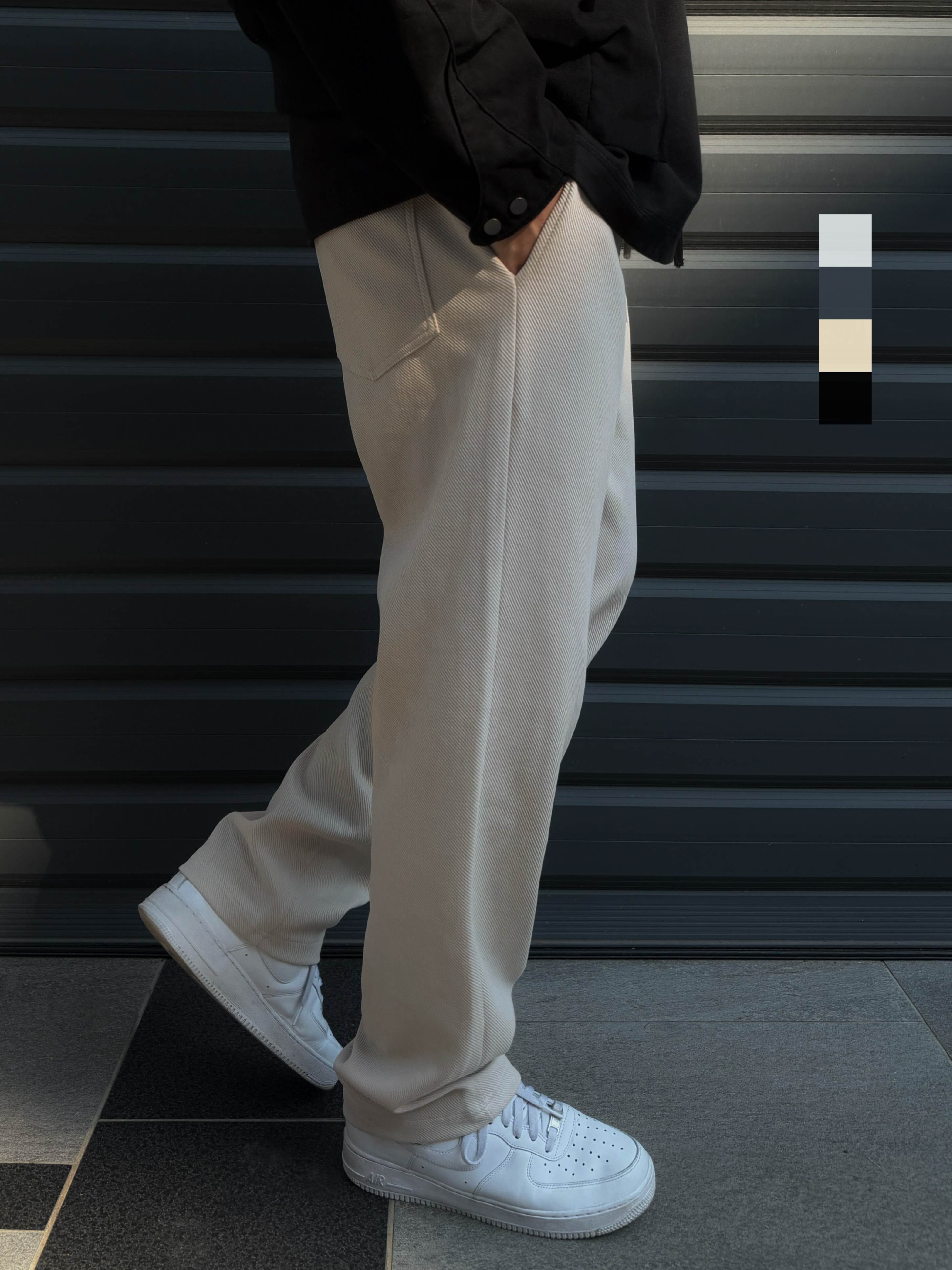 [1atm] 類比-斜紋直筒褲 project-016 design™ by 1atm