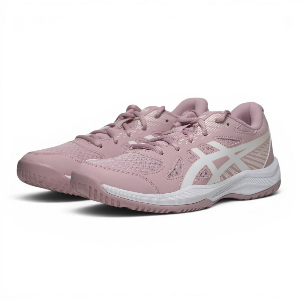 ASICS 童鞋 羽排鞋 UPCOURT 6 GS 梅洛色 膠底 室內 大童 女 1074A045702