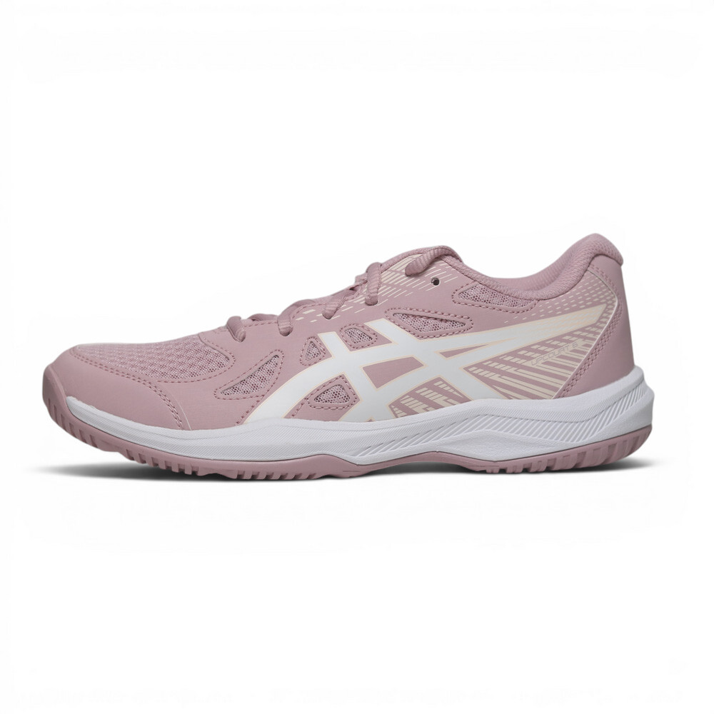 ASICS 童鞋 羽排鞋 UPCOURT 6 GS 梅洛色 膠底 室內 大童 女 1074A045702