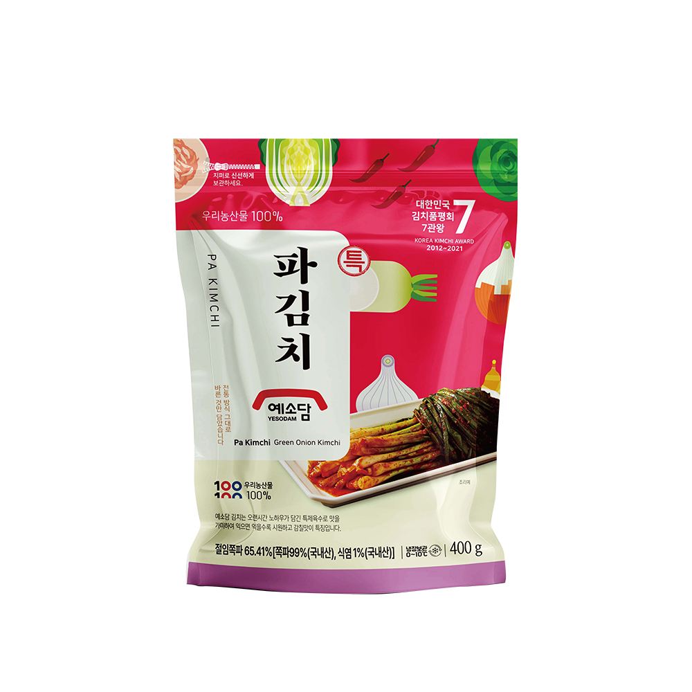 【BK SHOP】YESODAM-韓國蔥KIMCHI 400g