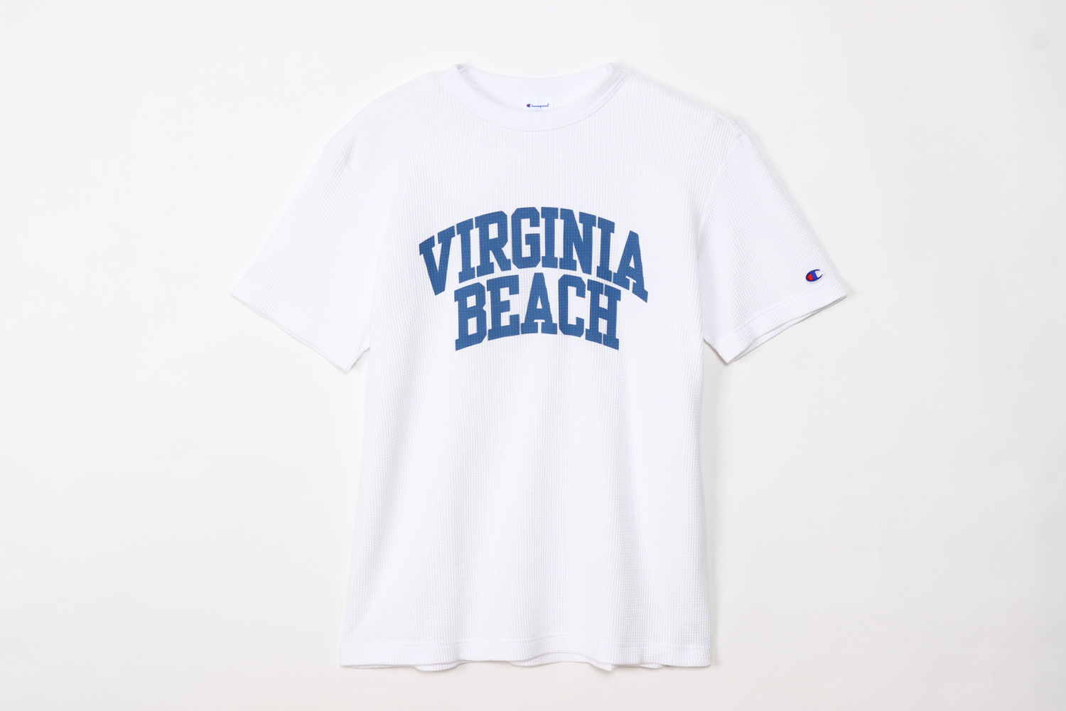 男款-BASIC 印花鬆餅格短袖TEE-白色（C3-Z352-010）