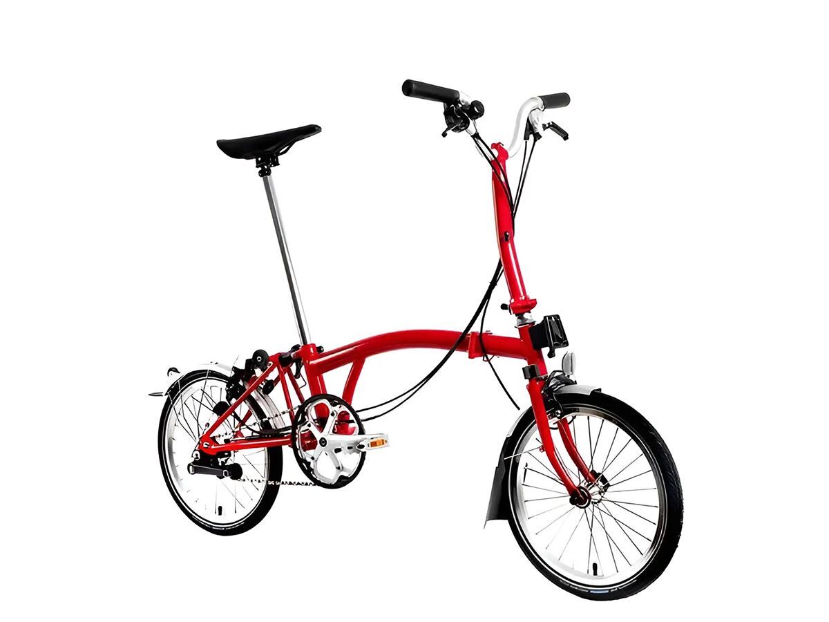 Brompton C Line - 亞洲復刻版火箭紅 - M把6速