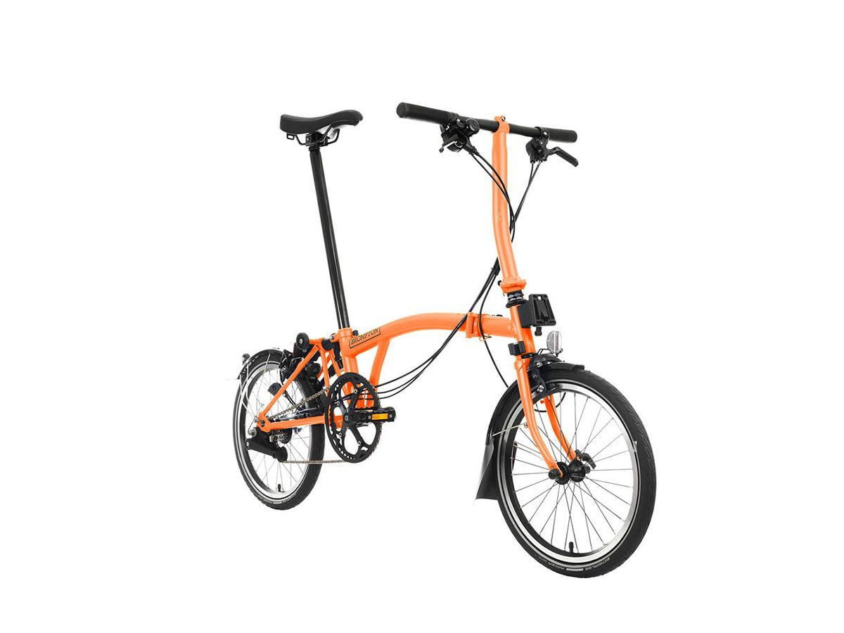 Brompton C Line - 2025 落日橘 - S把6速
