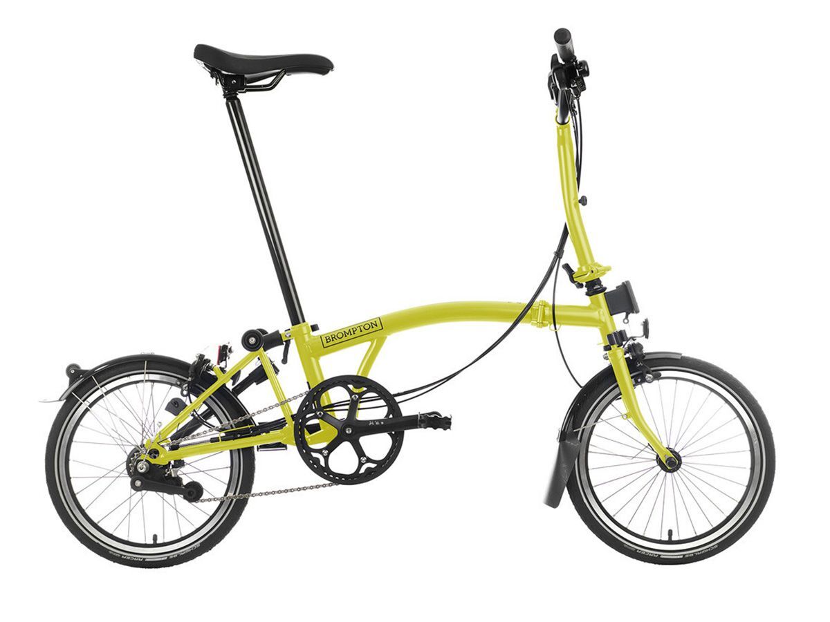 Brompton C Line - 2024 萊姆綠 - M把6速/附前後燈