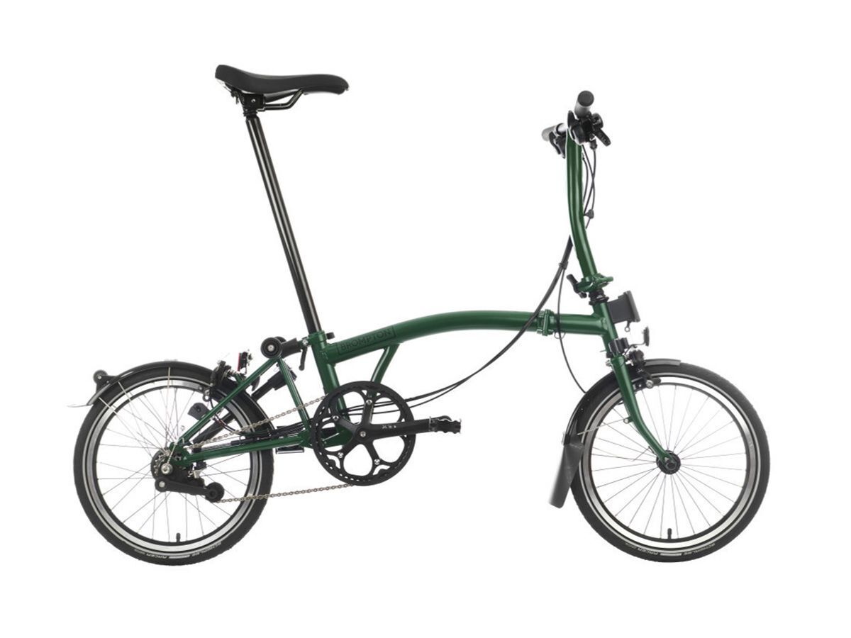 Brompton C Line - 2024 賽車綠 - S把6速/附前後燈