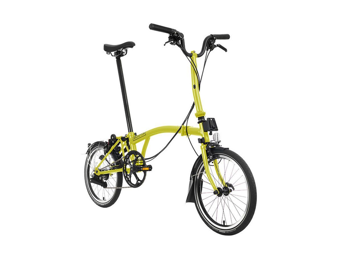Brompton C Line - 2024 萊姆綠 - M把6速/附前後燈