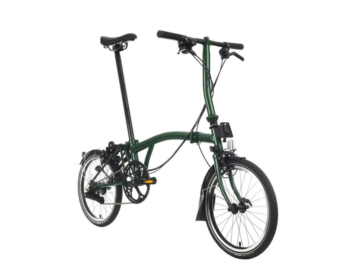 Brompton C Line - 2024 賽車綠 - S把6速/附前後燈