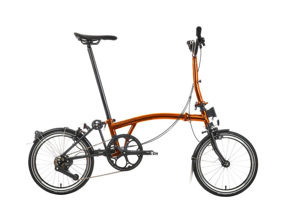Brompton P Line - 焰清漆 - M把4速