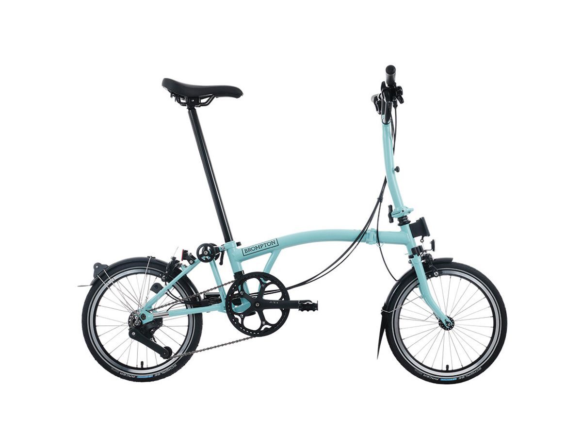 Brompton C Line - 2025 土耳其綠 - M把12速/附後貨架/前後燈