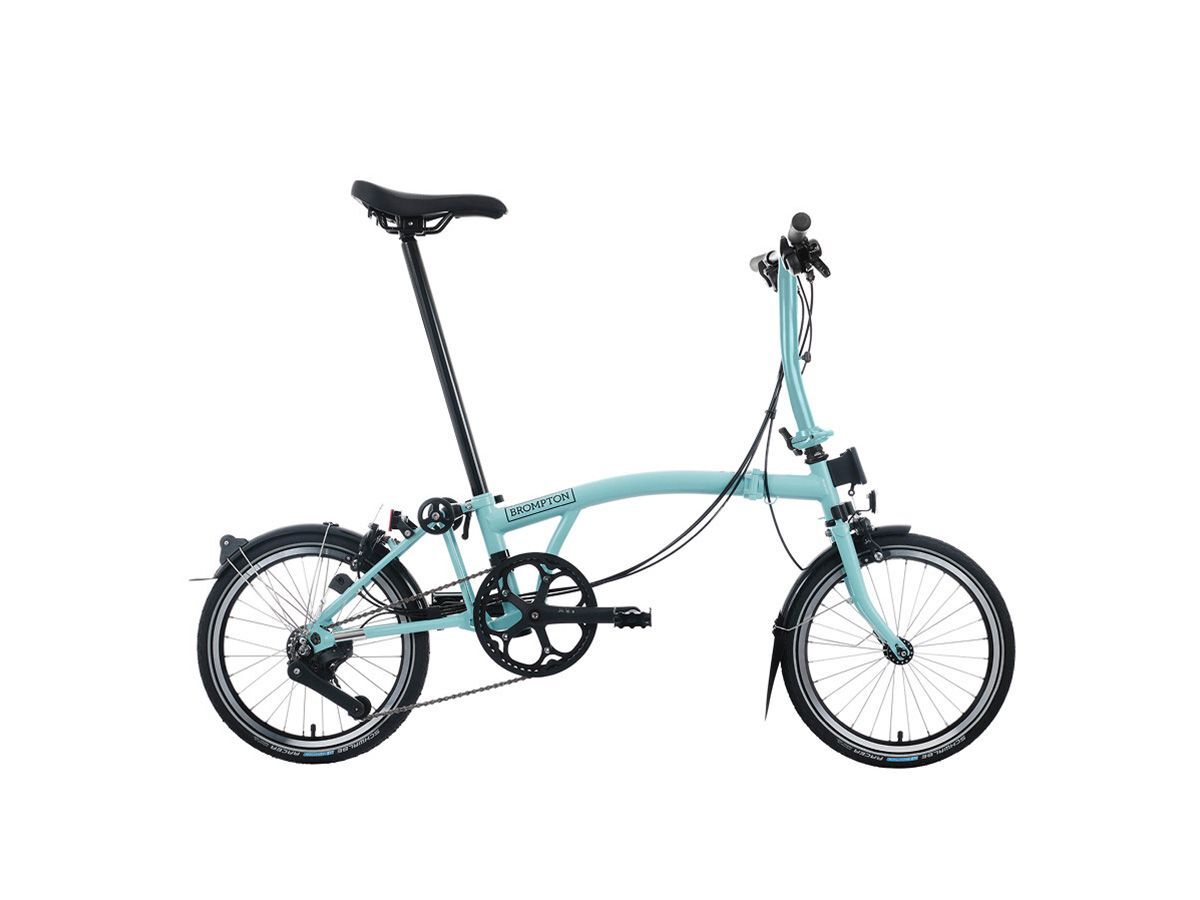 Brompton C Line - 2025 土耳其綠 - S把12速