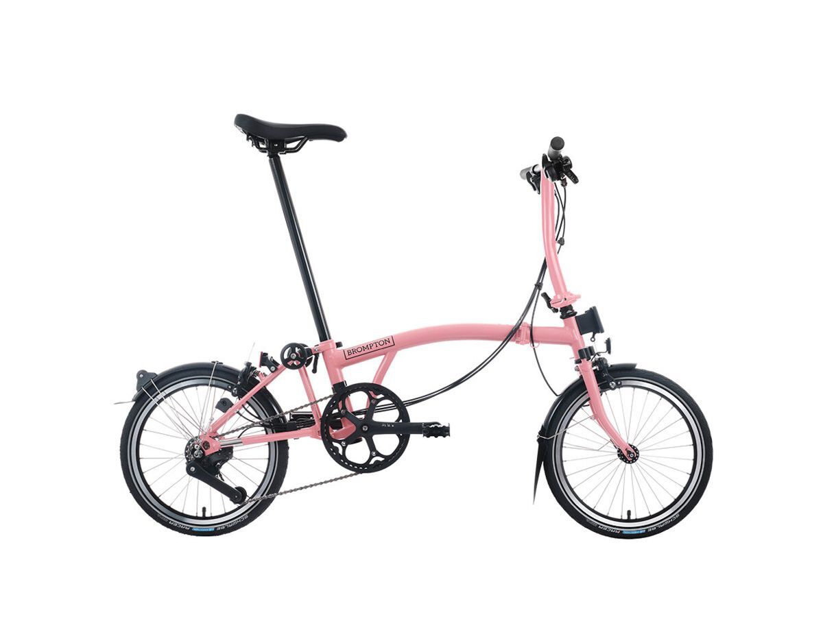 Brompton C Line - 2025 火鶴粉 - S把12速