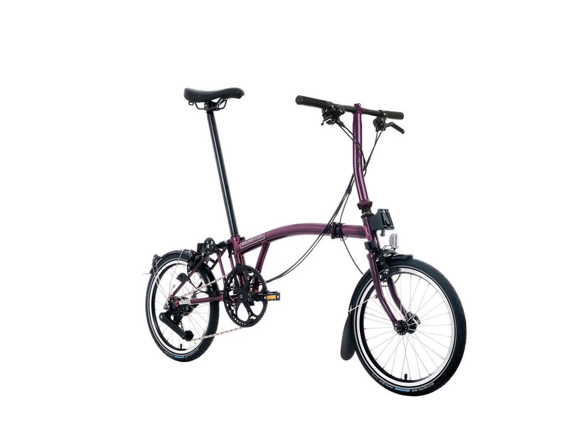 Brompton C Line - 2025 紫清漆 - S把12速