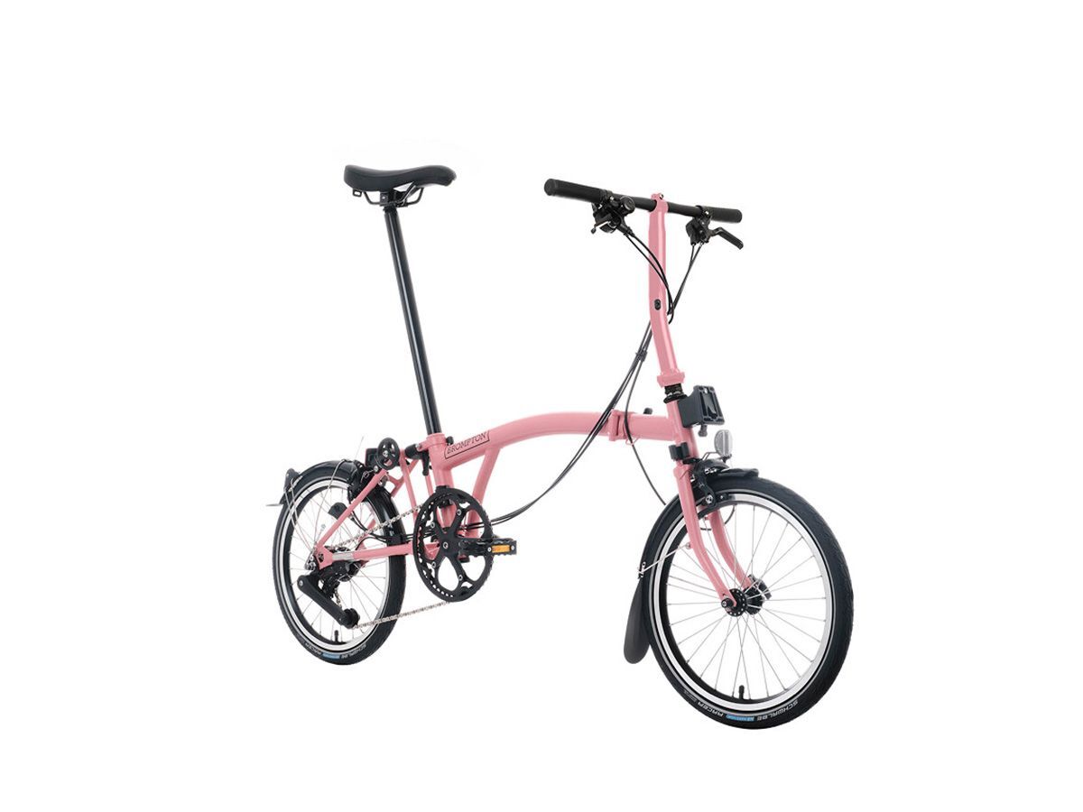 Brompton C Line - 2025 火鶴粉 - S把12速