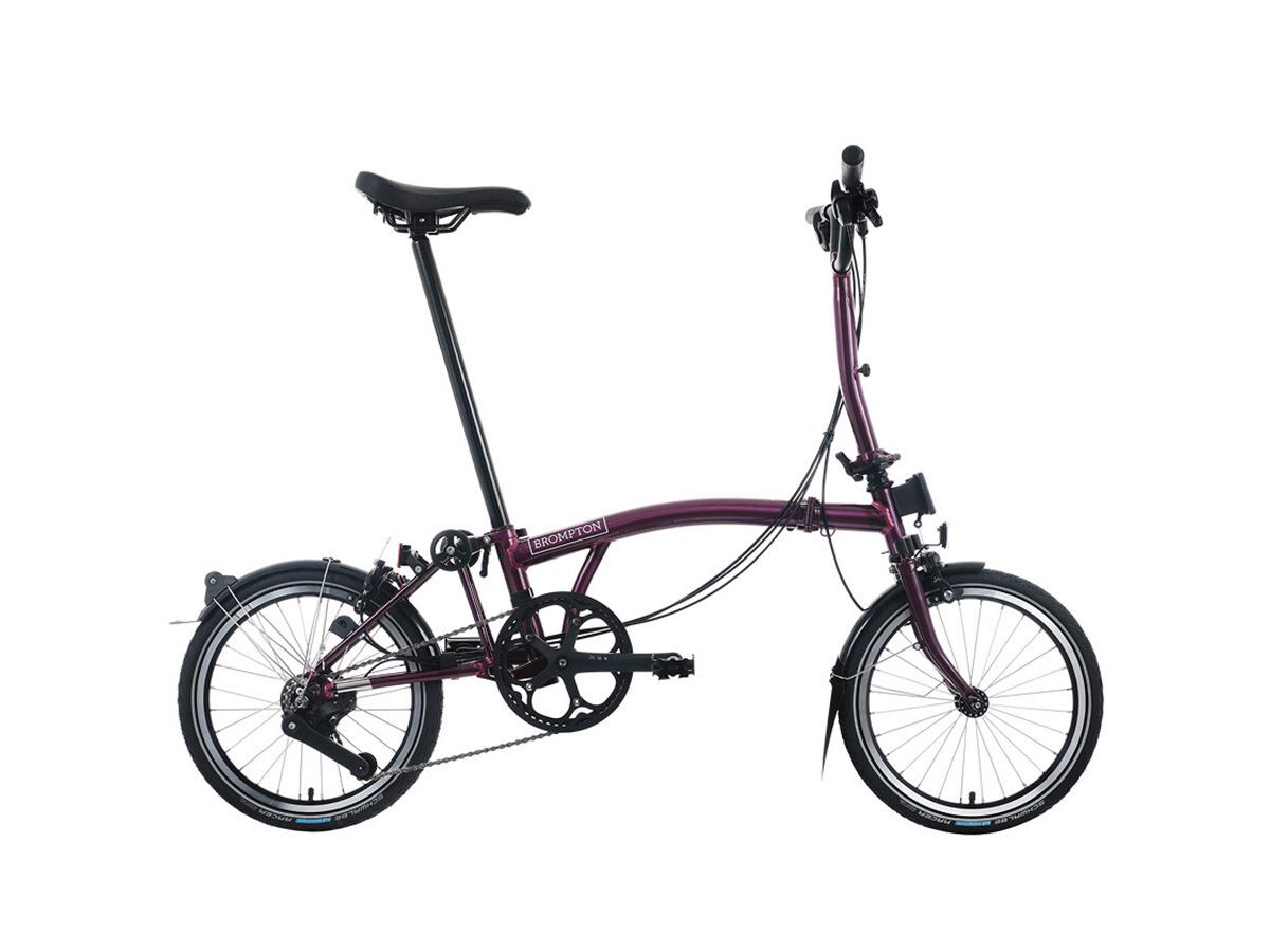Brompton C Line - 2025 紫清漆 - M把12速