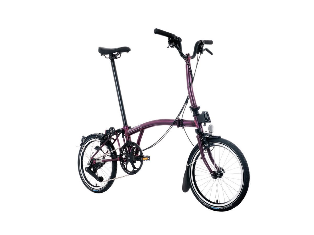 Brompton C Line - 2025 紫清漆 - M把12速