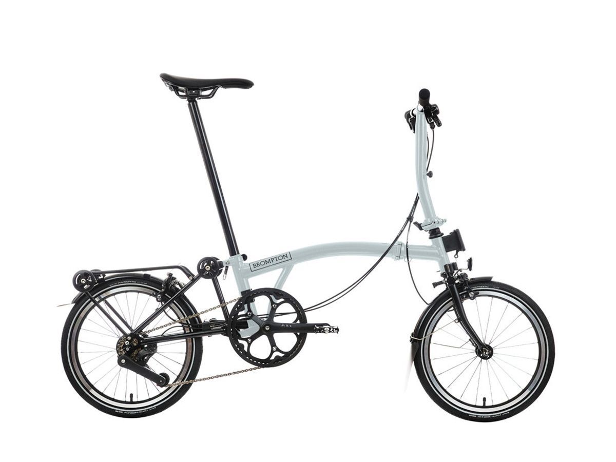 Brompton P Line - 2024 月光銀 - S把12速/附後貨架