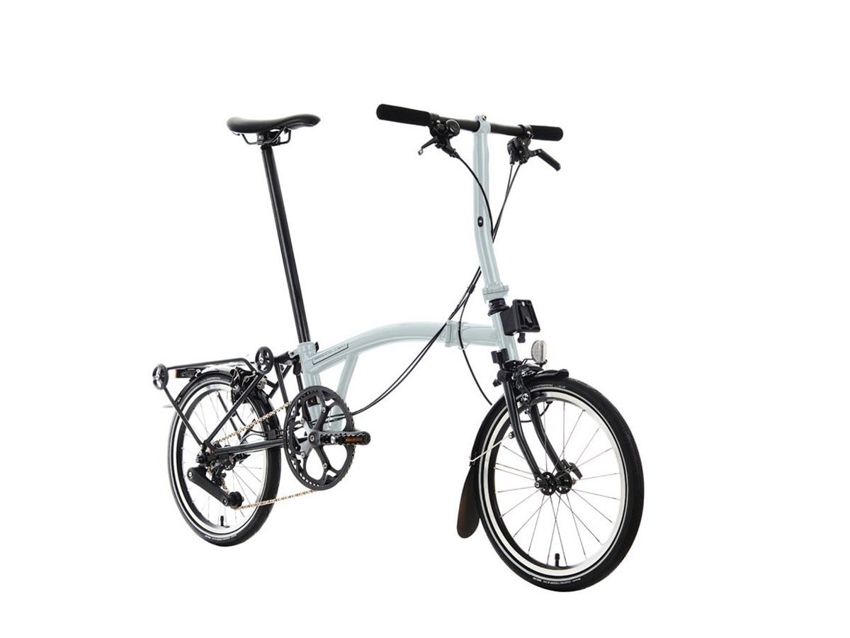 Brompton P Line - 2024 月光銀 - S把12速/附後貨架